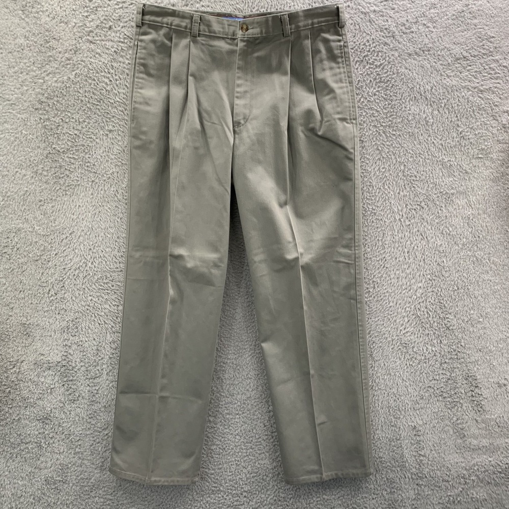 DUXBAK Pants Mens 36x30 Measured Gray*